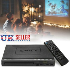 DVD Player Compact Multi Region HDCD CD VCD Music Disc Upscaling USB With Remote