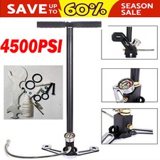 3 Stage High Pressure PCP Air Pump Hand Car Bicycle Air Refilling Paintball Gun