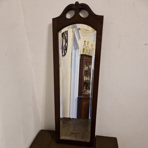 Antique hall mirror - antique,