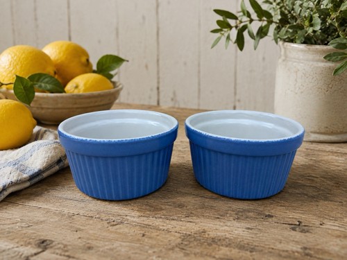 Vintage pair blue white - blue,