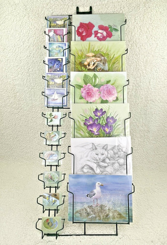 Pocket wall display - 18, rack