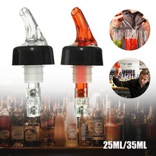 25/35ml Quick Shot Pourer Optic Spirit Measure Bar Bottle Pourers Drink Cocktail