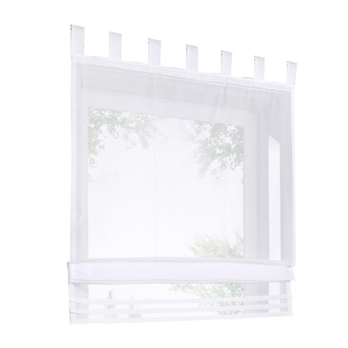 Sheer voile roman blinds - sheer,