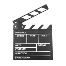 Novelty Directors Clapperboard -Wooden Movie Clapper - By TRIXES