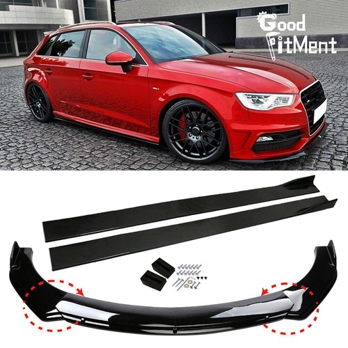 For audi glossy - glossy, black
