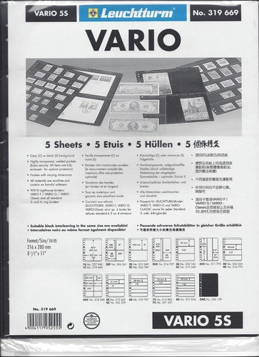 Vario stock sheets - stock,