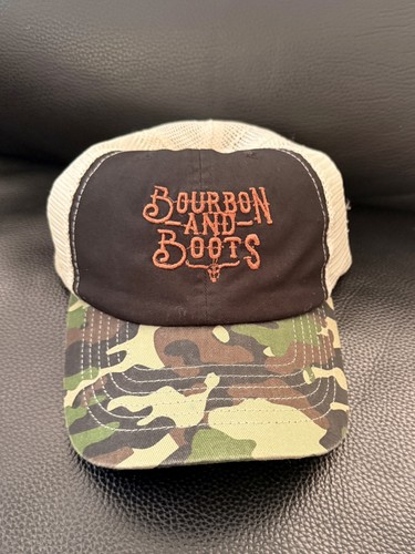 Bourbon boots camo - camo, trucker