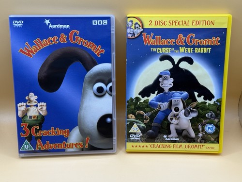 Wallace and gromit dvd - x, dvd's