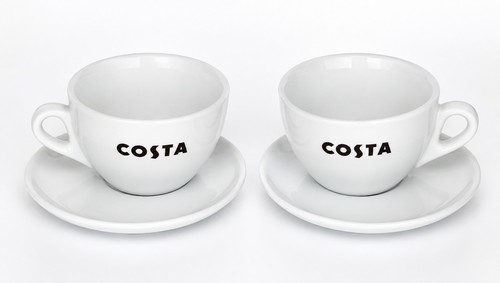 Costa coffee white cappuccino - coffee,