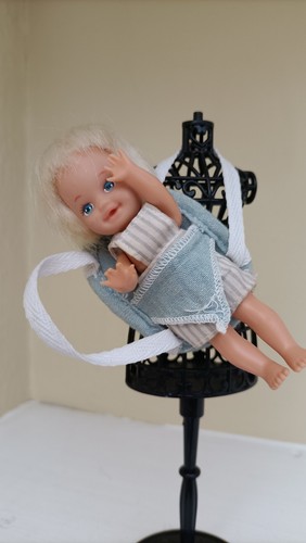 Vintage barbie baby carrier - baby,
