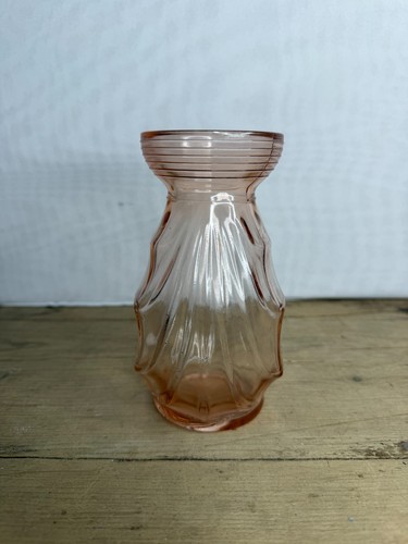 Vintage clear pink art - vintage,