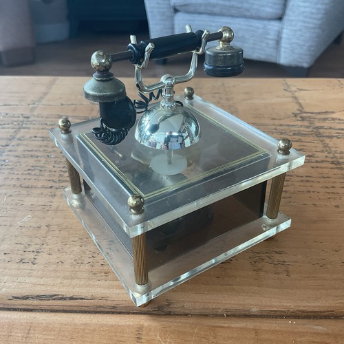 Vintage musical telephone - vintage,