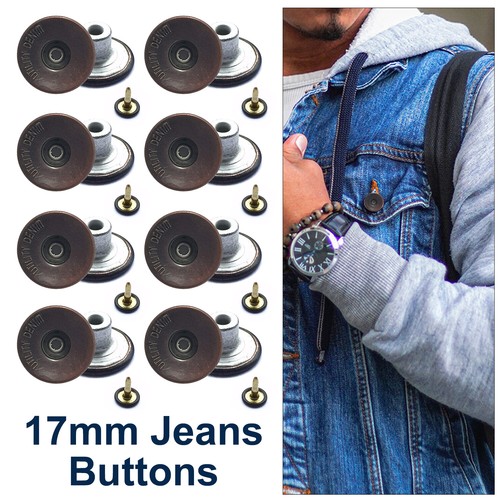 17mm jeans button replacement - jeans,