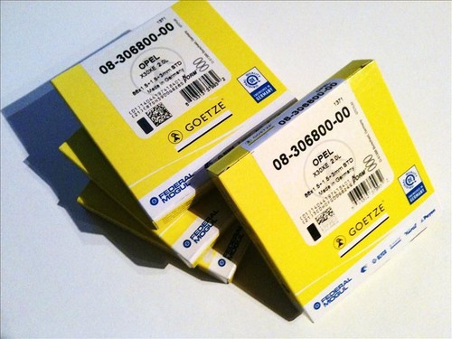 Set racing piston rings - set,