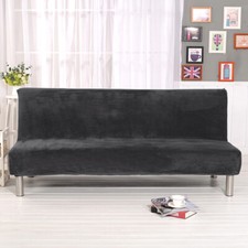Stretch Armless Sofa Bed Cover