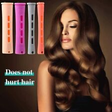 DIY Perm Rod Salon Hair Roller Rubber Band Hair Clip Curling Curler Hair Tool