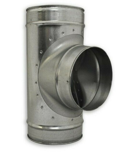Equal tee metal ducting - tee,