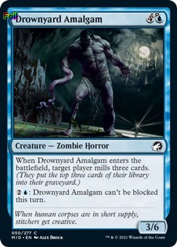 Drownyard amalgam foil - -,