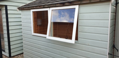 Shed window replacement - shed,