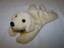 VGC Soft Plush 8" Andrex Puppy Beanie Soft Toy By Kimberley Clark