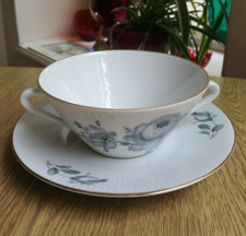 Seltmann Weiden Bavaria Monika soup coupe sets superb c1960s porcelain