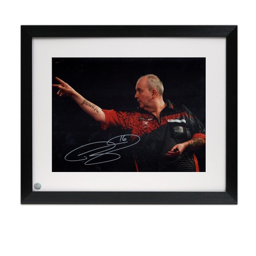 Phil taylor signed - phil, darts