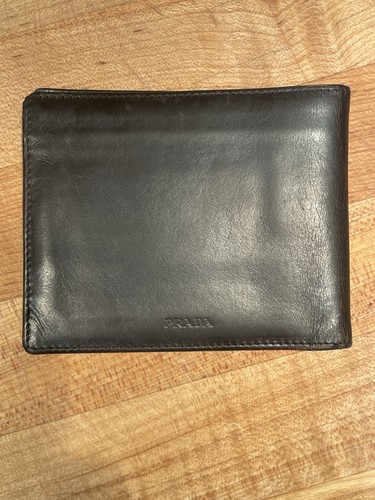 Prada men bifold wallet - men's,