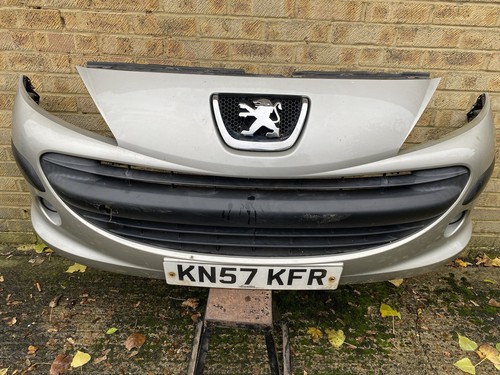 2008 peugeot 207 mk1 front - peugeot,