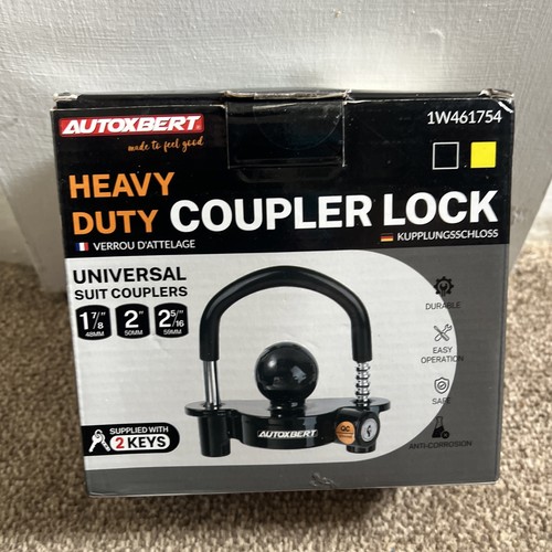 Security trailer coupling lock - security,