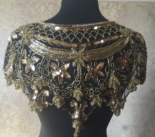 Sequin beaded lace hip - beaded, wrap
