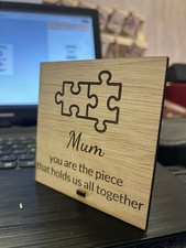 Gift for Mum Wooden Plaque