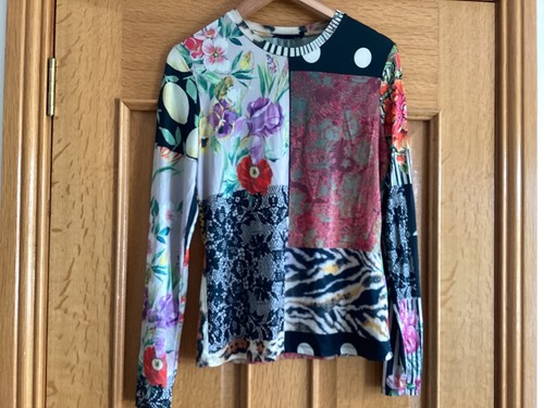 Desigual womens graphic top - desigual,