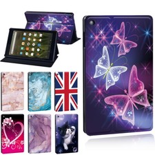 Printed PU Leather tablet Cover Case for Amazon Fire 7/HD 8 10/Max 11 13th Gen