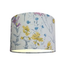 Lampshade in Laura Ashley Wild Meadow Multi Floral Fabric Handmade FREE DELIVERY