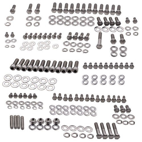 Complete stainless hex bolt - stainless,