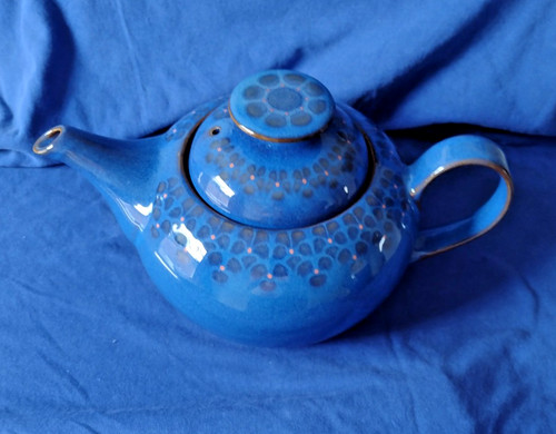 Denby midnight teapot pints - midnight,