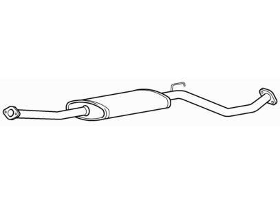 Quality centre exhaust middle - quality,