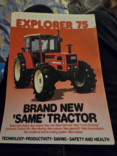 Same explorer tractor - same, 75