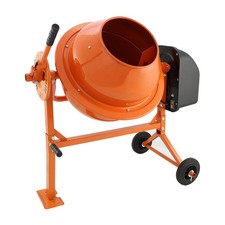 250W 70L Portable Electric Cement Mixer | Concrete Mortar Mixer Machine 240V