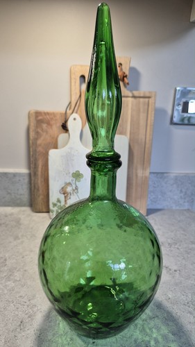 Vintage empoli glass genie - vintage,
