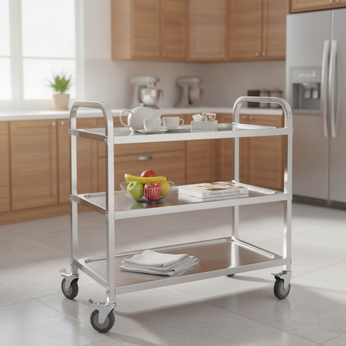 Stainless steel utility cart - utility,