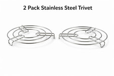2 Pack Stainless Steel Trivets