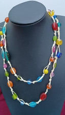 Vintage Venetian Glass Beaded