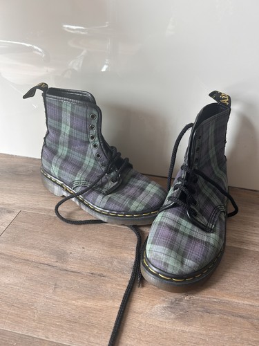 Martens 1460 check tartan - martens,