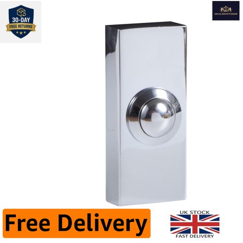 Sleek wired bell push - bell, button