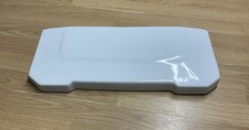 Toilet Cistern Lid = Shires Waverley (2 Notch), 510mm x 208mm. White,  R-805
