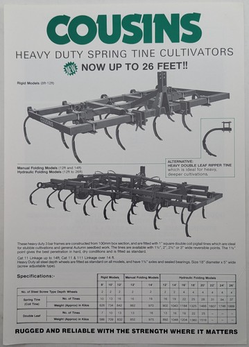 Original cousins heavy duty - heavy,