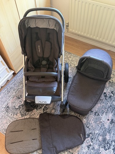 Nuna grey travel - grey, system