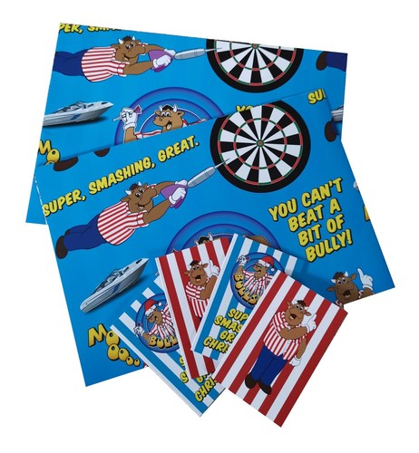Bullseye dart show - show, bully
