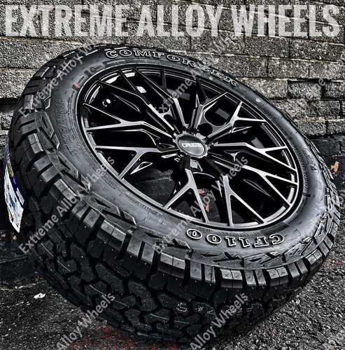 Black gtx alloy wheels - black,